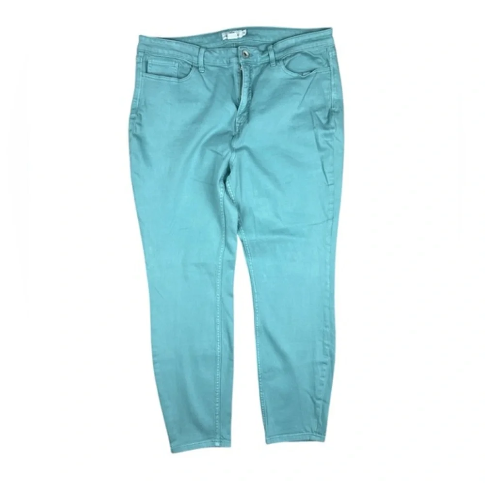 Vineyard Vines Jeans Women’s‎ Size 33 High Rise Skinny Seafoam Green Stretch